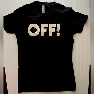 OFF! Logo Women’s T-shirt SMALL Official New Punk Rock